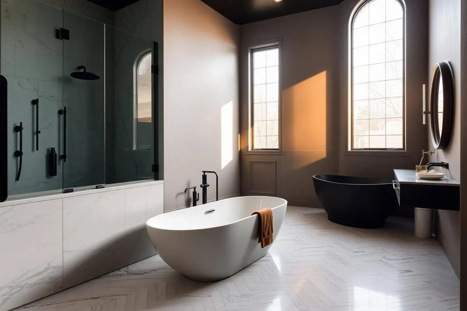 Luxury bathroom remodel in Newark, Delaware by Dream Craft Builders