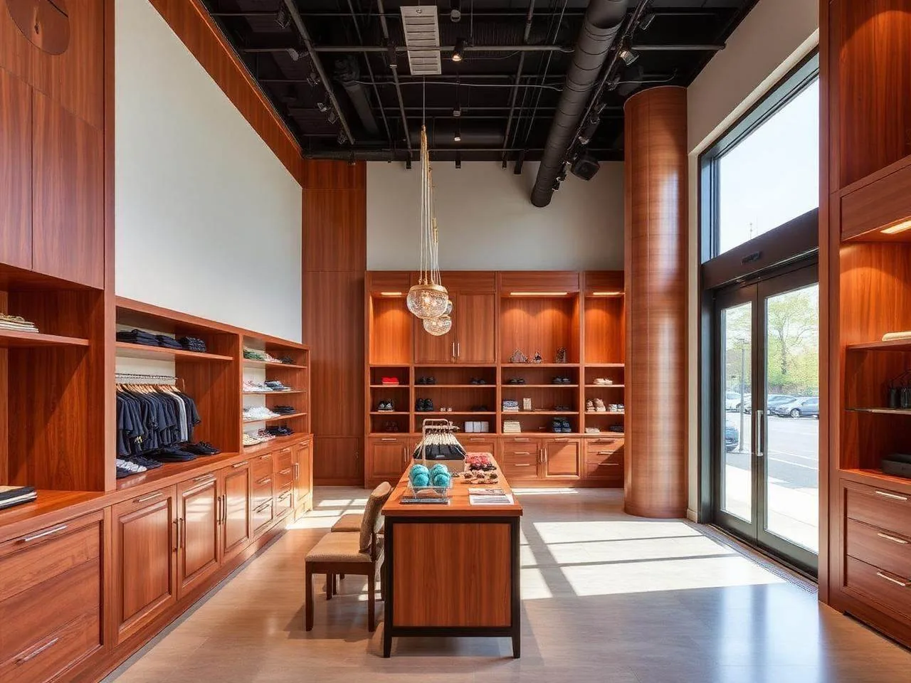 Custom retail build-out with millwork in Delaware