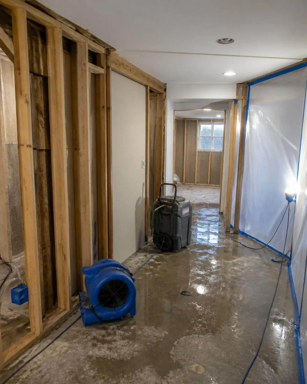Fire & Water Damage Restoration project in Delaware by Dream Craft Builders